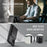 JEEHOOD For Samsung Galaxy S20 Plus 4G Case  J09 RFID Blocking Card Holder Leather Back Phone Cover Magnetic Case - Black - 4