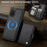 JEEHOOD For Samsung Galaxy S20 Plus 4G Case  J09 RFID Blocking Card Holder Leather Back Phone Cover Magnetic Case - Black - 5