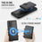 JEEHOOD For Samsung Galaxy S20 Plus 4G Case  J09 RFID Blocking Card Holder Leather Back Phone Cover Magnetic Case - Black - 7