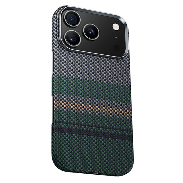 BENKS C1 For iPhone 17 Pro Case Compatible with MagSafe Aramid Fiber Aurora Flow Woven Phone Cover - 1