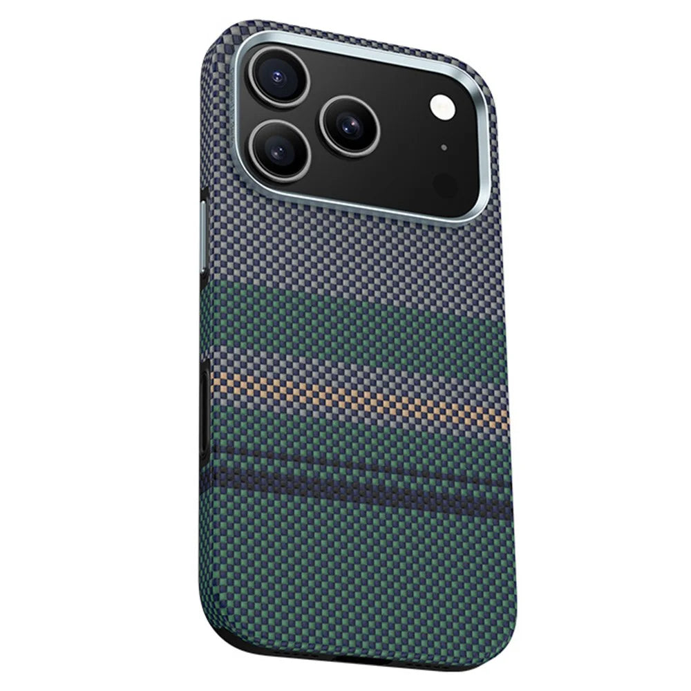 BENKS For iPhone 17 Pro Max Magnetic Case Aramid Fiber Fiber Phone Back Cover Floating Weave Design - 1