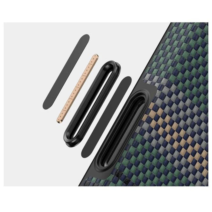 BENKS For iPhone 17 Pro Max Magnetic Case Aramid Fiber Fiber Phone Back Cover Floating Weave Design - 7