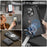 JEEHOOD For iPhone 14 Pro Case  J09 RFID Blocking Card Holder Leather Back Phone Cover Compatible with MagSafe - Black - 6