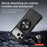 For iPhone 17 Pro Max Case Compatible with MagSafe CD Vein Kickstand TPU + PC Phone Cover - Black - 2