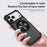 For iPhone 17 Pro Max Case Compatible with MagSafe CD Vein Kickstand TPU + PC Phone Cover - Black - 3