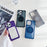 For iPhone 13 Pro Max Case Compatible with MagSafe CD Vein Kickstand TPU + PC Phone Cover - Purple - 5