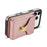 For iPhone 18 Pro / 17 Pro Case Zipper Wallet Leather + TPU Phone Cover with Strap - Rose Gold - 4
