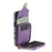For iPhone 17 Case Zipper Wallet Leather + TPU Phone Cover with Strap - Purple - 2