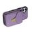 For iPhone 17 Case Zipper Wallet Leather + TPU Phone Cover with Strap - Purple - 4
