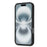 For iPhone 17 Case Ring Kickstand PU + TPU Card Holder Phone Cover - Black - 2