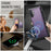 JEEHOOD For Samsung Galaxy Note10+ 4G Case  J09 RFID Blocking Card Holder Leather Back Phone Cover Magnetic Case - Purple - 6
