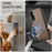 JEEHOOD For Samsung Galaxy A26 5G Case  J09 RFID Blocking Card Holder Leather Back Phone Cover Magnetic Case - Brown - 6