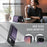 JEEHOOD For Google Pixel 9 Pro / Google Pixel 9 Case  J09 RFID Blocking Card Holder Leather Back Phone Cover Magnetic Case - Purple - 4