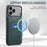 FIERRE SHANN 025 Style For iPhone 17 Pro Max Case Leather + TPU Detachable Card Slots Phone Cover - Green - 4