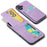 FIERRE SHANN 023 For iPhone 17 Case Card Holder Kickstand Leather RFID Blocking Back Cover - Purple - 3