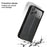 FIERRE SHANN For iPhone 17 Pro Max Case Wallet Stitching Craft Genuine Cow Leather Phone Cover - Black - 6
