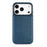 HANMAN Mika Series For iPhone 17 Pro Case with Card Holder PU Leather + TPU Back Cover - Blue - 1