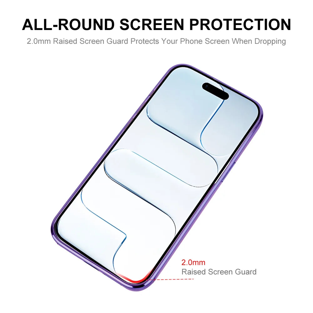 ENKAY HAT PRINCE For iPhone Air Magnetic Clear Case   Shockproof TPU Phone Cover with Lens Film - Pink - 3