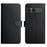 For Sony Xperia 10 VII Case Genuine Cow Leather Phone Cover Nappa Texture - Black - 1