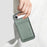 For iPhone 17 Air Case Magnetic Detachable Card Holder Phone Back Cover - Green - 5