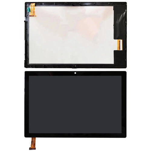 For Blackview Tab 8 WiFi OEM Grade S LCD Screen and Digitizer Assembly + Frame (Without Logo) - Black - 1