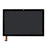 For Blackview Tab 8 WiFi OEM Grade S LCD Screen and Digitizer Assembly + Frame (Without Logo) - Black - 2