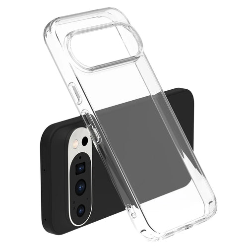 LEREACH TOC Series for Google Pixel 10 / 10 Pro Case TPU + Acrylic Phone Cover - Transparent - 1