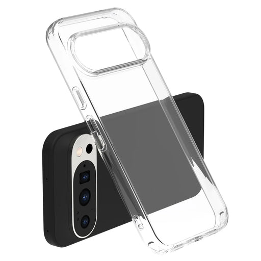 LEREACH TOC Series for Google Pixel 10 / 10 Pro Case TPU + Acrylic Phone Cover - Transparent - 1