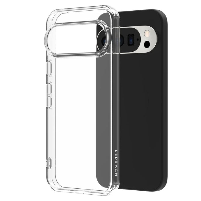 LEREACH TOC Series for Google Pixel 10 / 10 Pro Case TPU + Acrylic Phone Cover - Transparent - 2