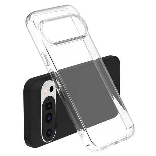 LEREACH TOC Series for Google Pixel 10 Pro XL Case TPU + Acrylic Phone Cover - Transparent - 1