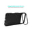 COTECI For iPhone 17 Pro Max Magnetic Case with Lens Kickstand Aramid Fiber Slim PC Back Cover Compatible with MagSafe - Black - 5
