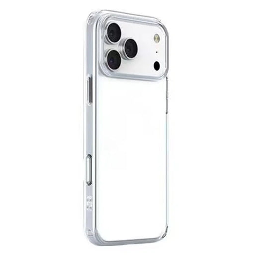 COTECi For iPhone 17 Pro Clear Phone Case AI Camera Cutout Shockproof TPU PC Back Cover - 1