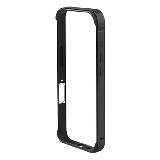 COTECI For iPhone 17 Case Aluminum Alloy Silicone Bumper Shockproof Heat Dissipation Phone Frame - Black - 1