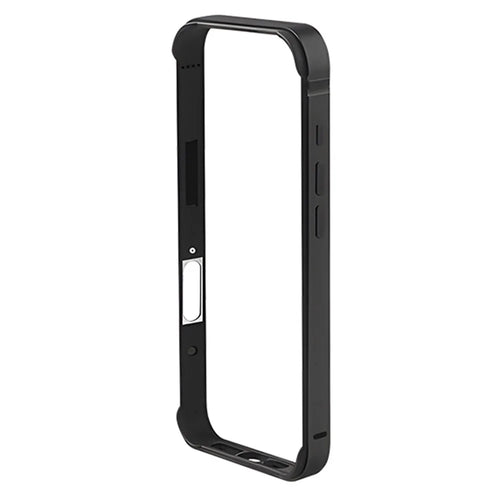 COTECI For iPhone 17 Pro Max Case Aluminum Alloy Silicone Bumper Shockproof Heat Dissipation Phone Frame - Black - 1