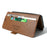 For iPhone 18 Pro / 17 Pro Case Wallet Stand Magnetic Closure Flip Leather Phone Cover - Brown - 4