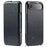 For iPhone Air Case Vertical Flip PU Leather + PC Phone Cover - Black - 1