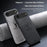 For iPhone Air Case Deer Pattern Cloth Texture PU + PC + TPU Phone Cover - Black - 7