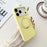 For iPhone 17 Pro Max Case Compatible with MagSafe Rotating Kickstand Silicone PC Phone Back Cover - Yellow - 2