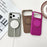 For iPhone 17 Pro Max Case Compatible with MagSafe Rotating Kickstand Silicone PC Phone Back Cover - Yellow - 3