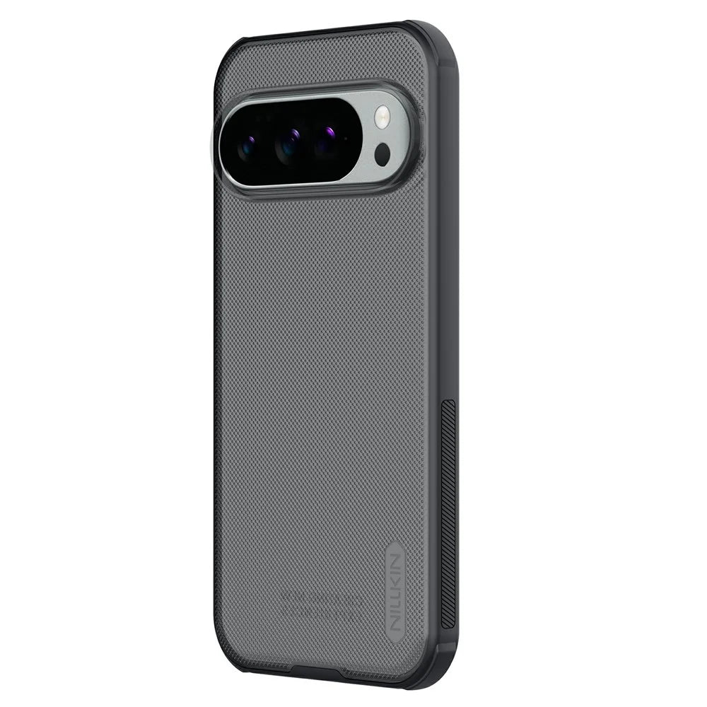 NILLKIN Super Frosted Shield Pro For Google Pixel 10 Pro  /  Pixel 10 Case Matte PC TPU Clear Black Phone Back Cover - 1