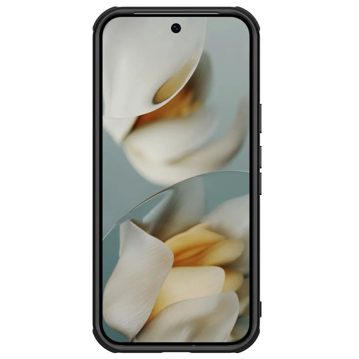 NILLKIN Super Frosted Shield Pro For Google Pixel 10 Pro  /  Pixel 10 Case Matte PC TPU Clear Black Phone Back Cover - 4