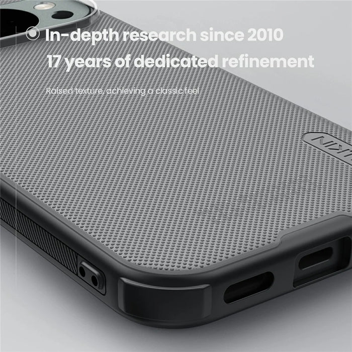 NILLKIN Super Frosted Shield Pro For Google Pixel 10 Pro  /  Pixel 10 Case Matte PC TPU Clear Black Phone Back Cover - 7