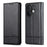 AZNS For vivo V60 5G Case Cowhide Texture PU Leather Wallet Phone Cover - Black - 1
