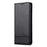 AZNS For vivo V60 5G Case Cowhide Texture PU Leather Wallet Phone Cover - Black - 6