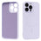 ABEEL For iPhone 13 Pro Case Compatible with MagSafe Skin Touch Liquid Silicone Phone Back Cover - Purple - 1