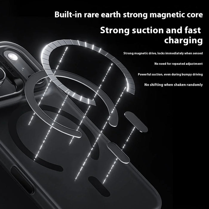 BENKS For iPhone 17 Pro Max Case PC + TPU Matte Magnetic Phone Cover Compatible with MagSafe - 5