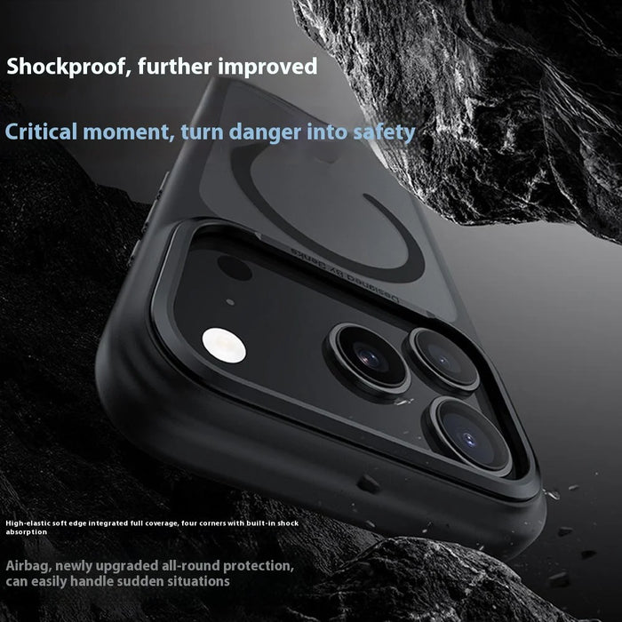 BENKS For iPhone 17 Pro Magnetic Case Skin Feel TPU + PC Phone Cover Compatible with MagSafe - Black - 5