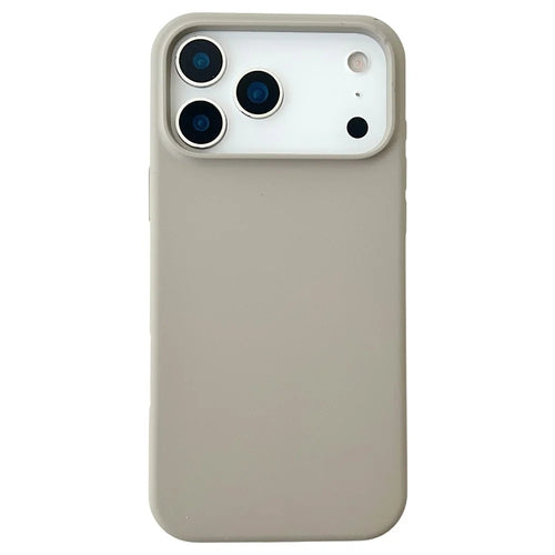 For iPhone 17 Pro Max Case Compatible with MagSafe Liquid Silicone Phone Back Cover - Light Grey - 1