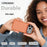 For iPhone 17 Pro Case PC + TPU Anti-Slip Matte Phone Cover - Black - 4