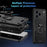 For iPhone 17 Pro Case PC + TPU Drop Defend Phone Cover with Ring Kickstand - Black - 7